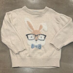 Cat & Jack Bunny Sweater Size 2